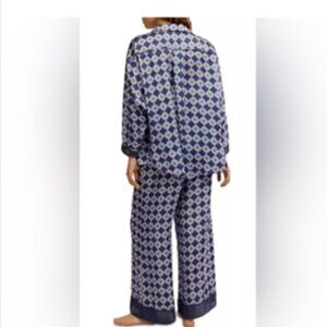 FREE PEOPLE NWT Dreamy Days PJ Set / Navy Combo